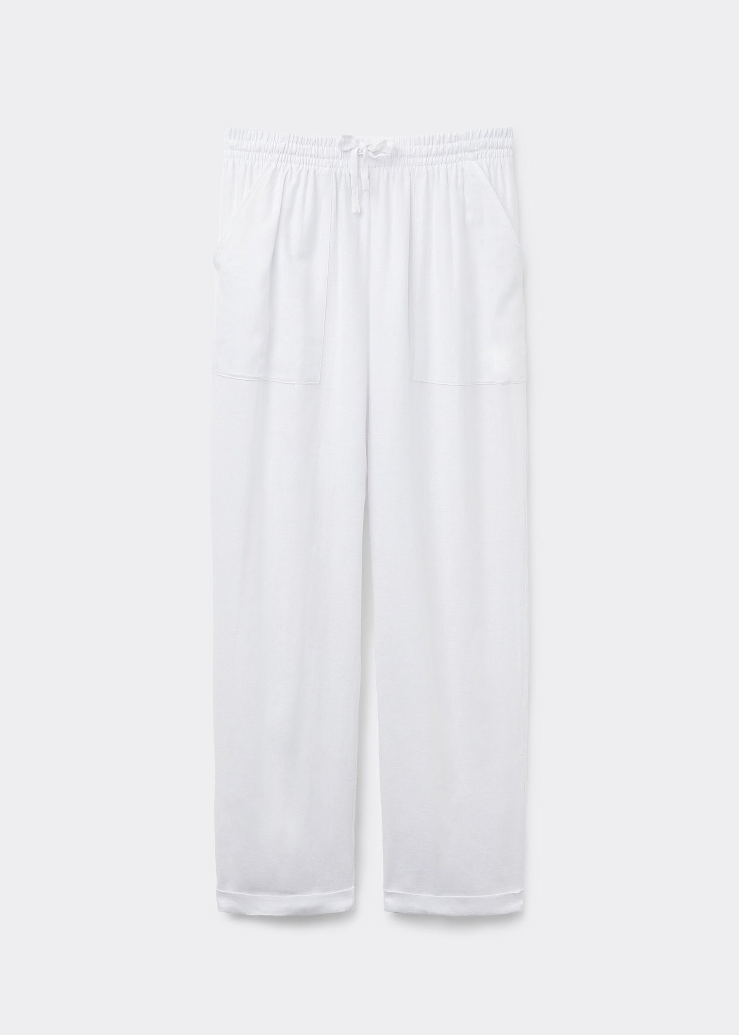 Linen and Viscose Trousers