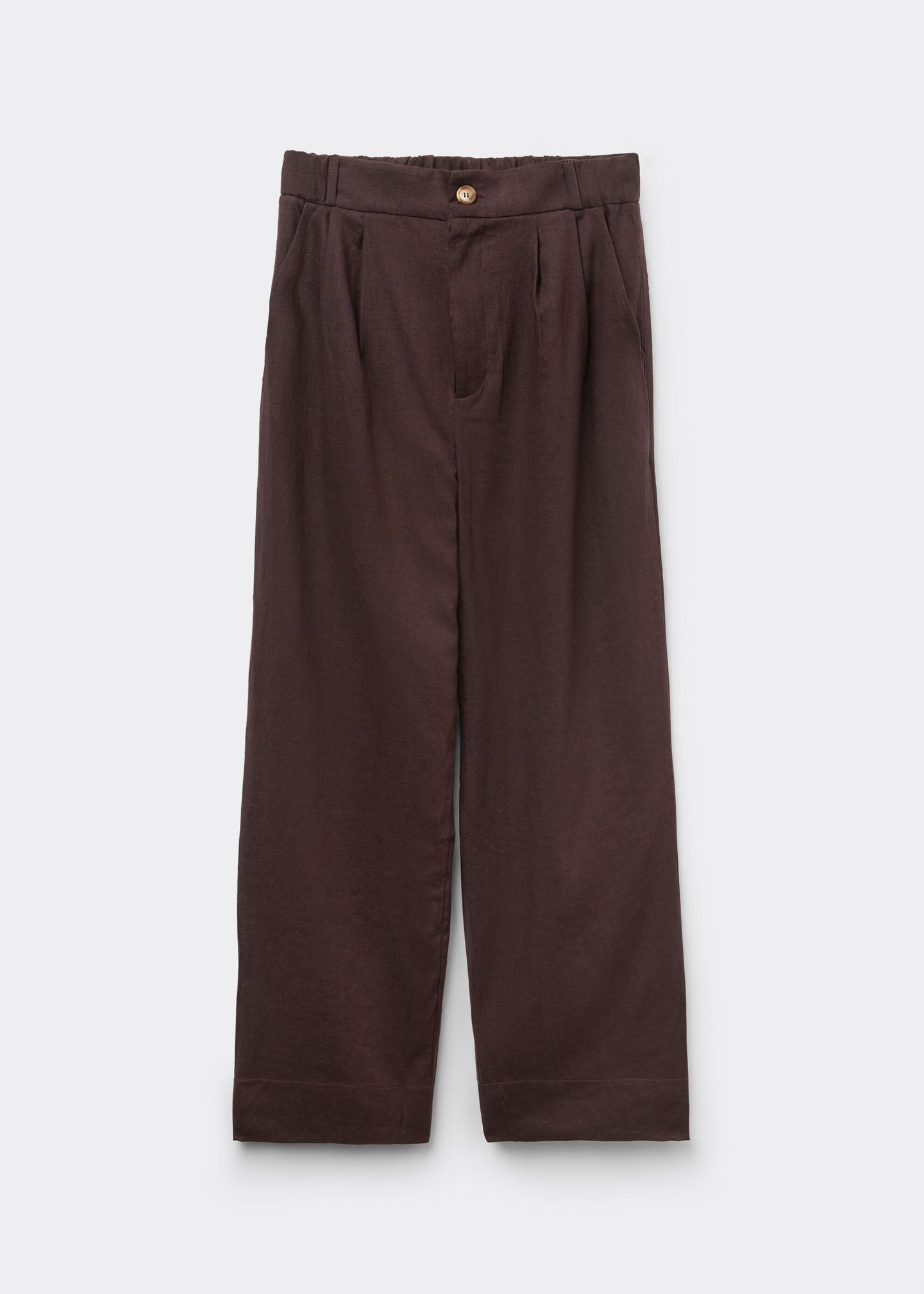 Trousers with Linen and Viscose