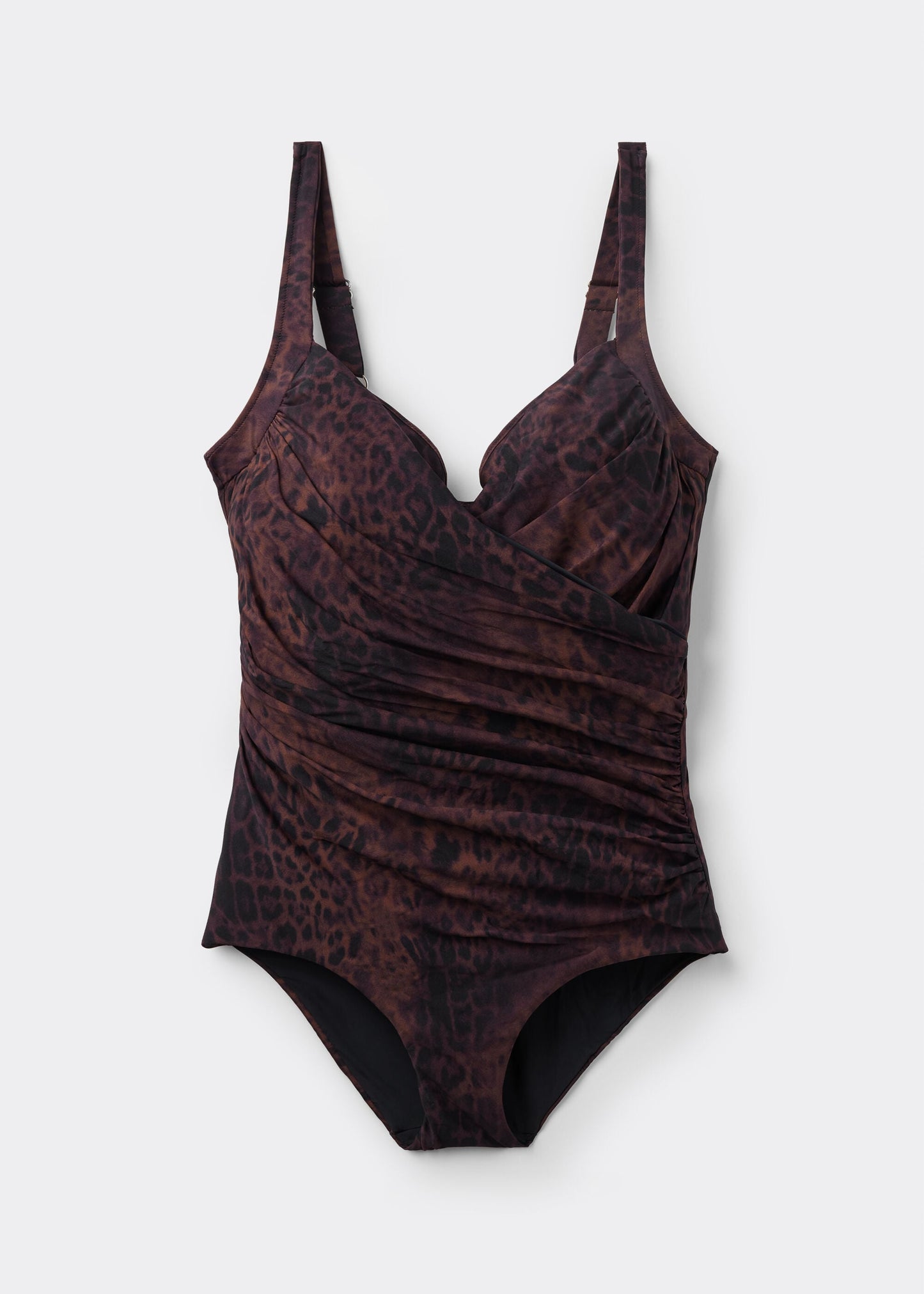 Slimming Swimsuit Dark Animalier
