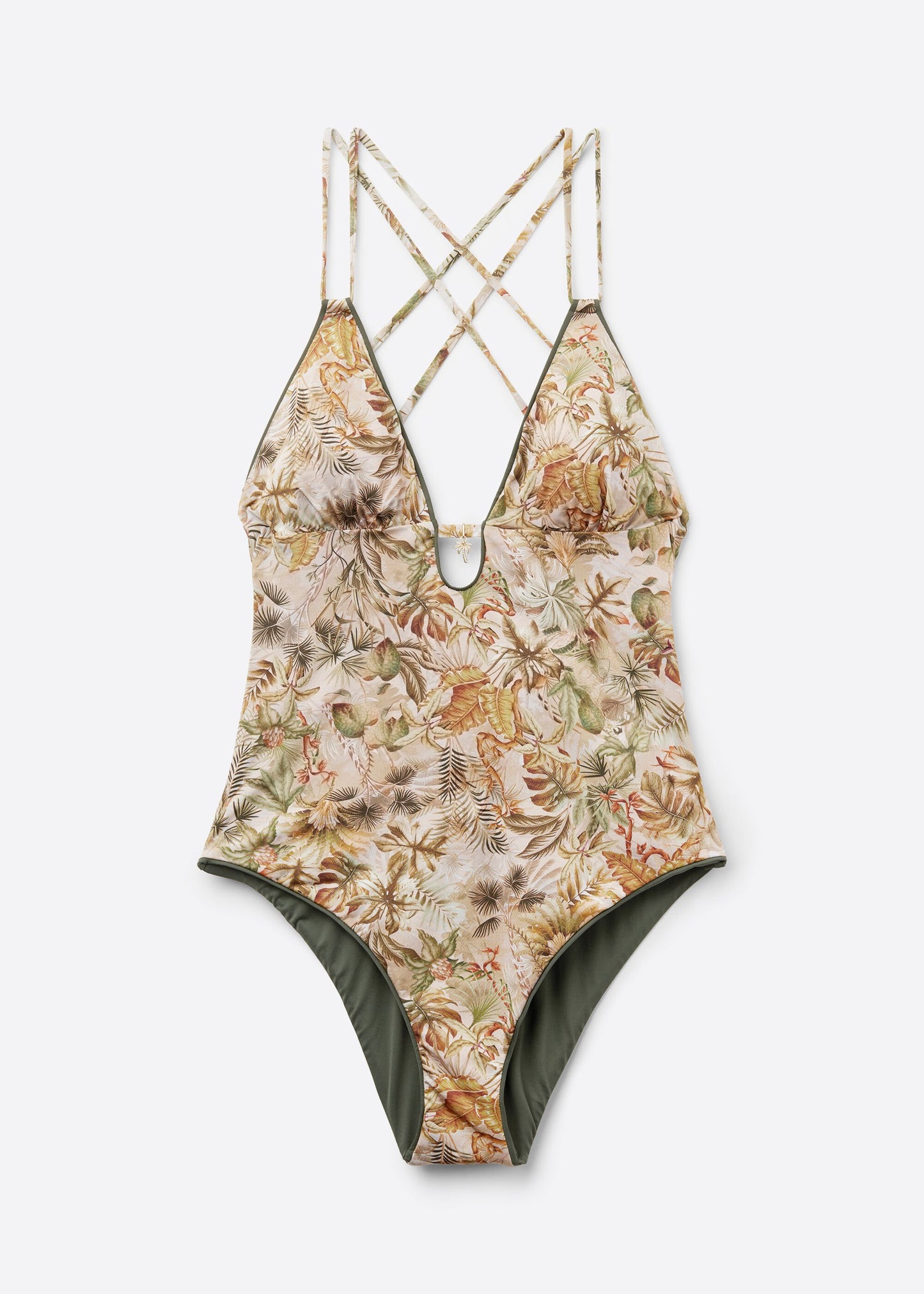Swimsuit Tropical Foliage