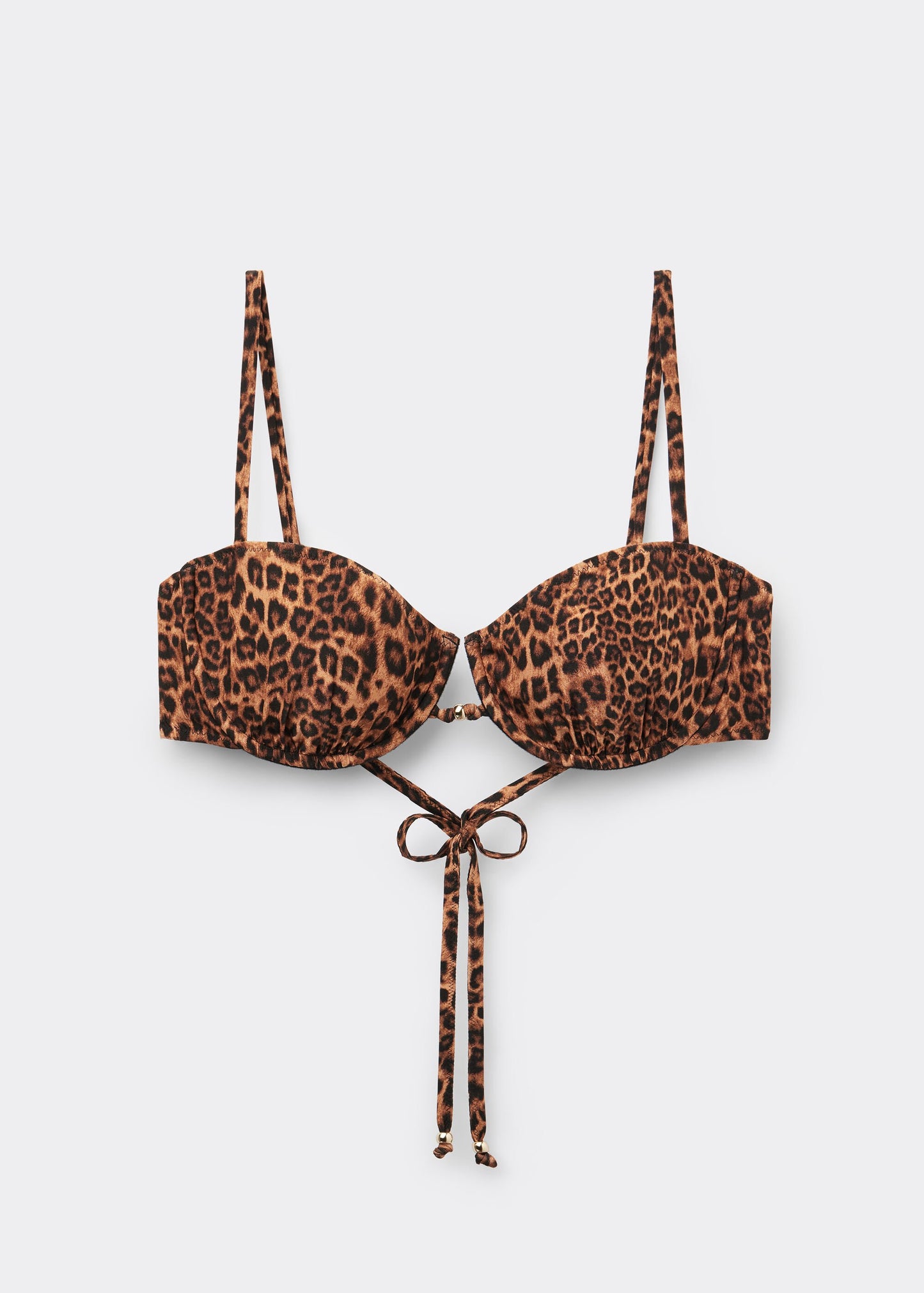 Balconette Bikini Top Wild Animalier