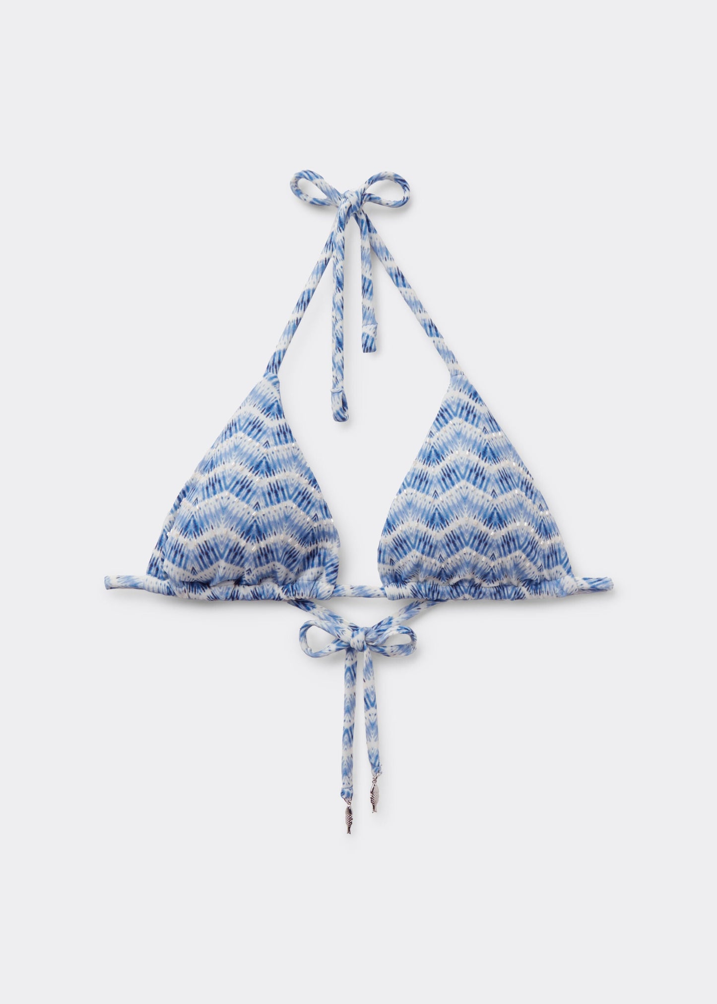 Triangle Bikini Top Water Reflection