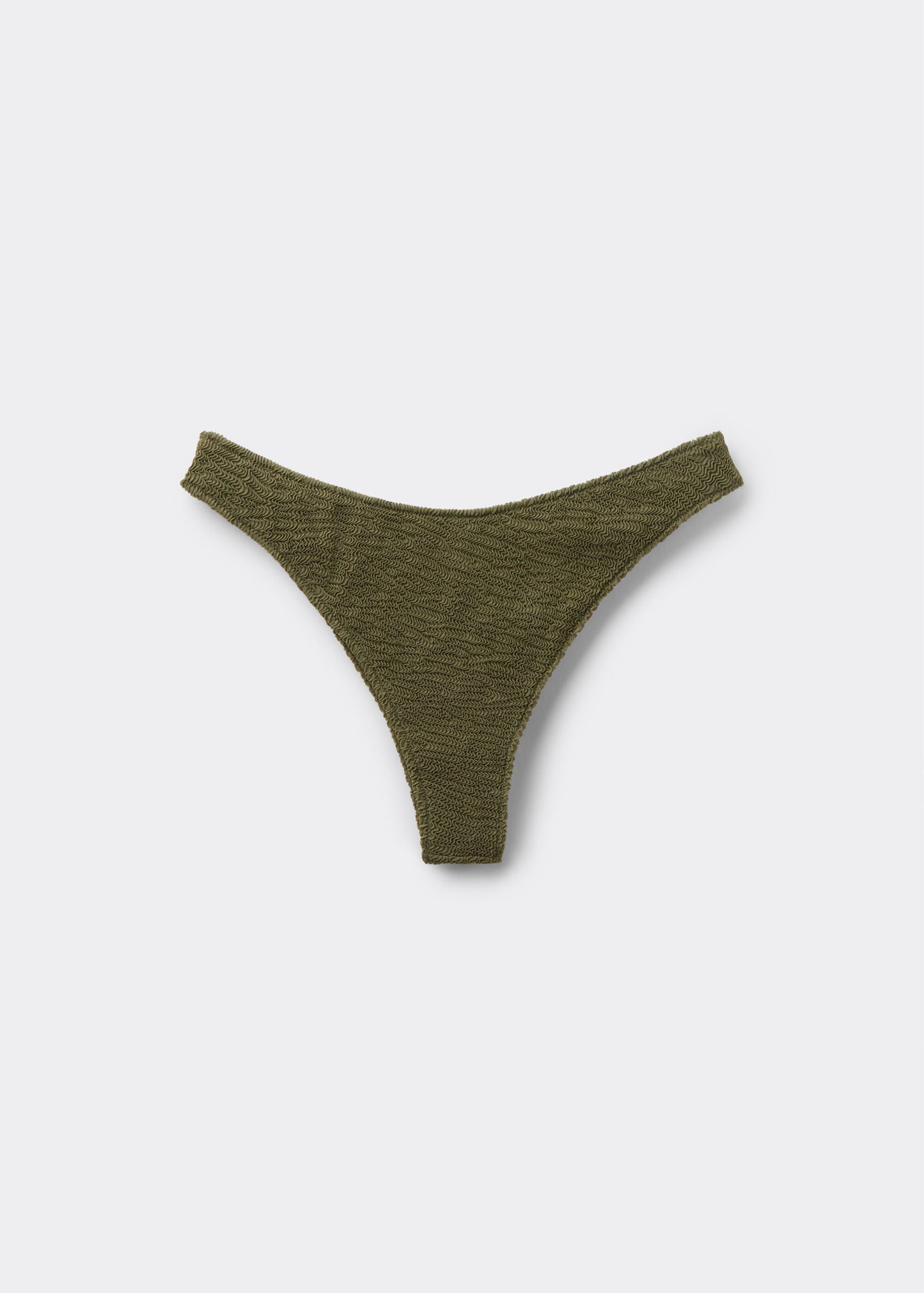Brazilian Bikini Bottoms Crinkle Waves