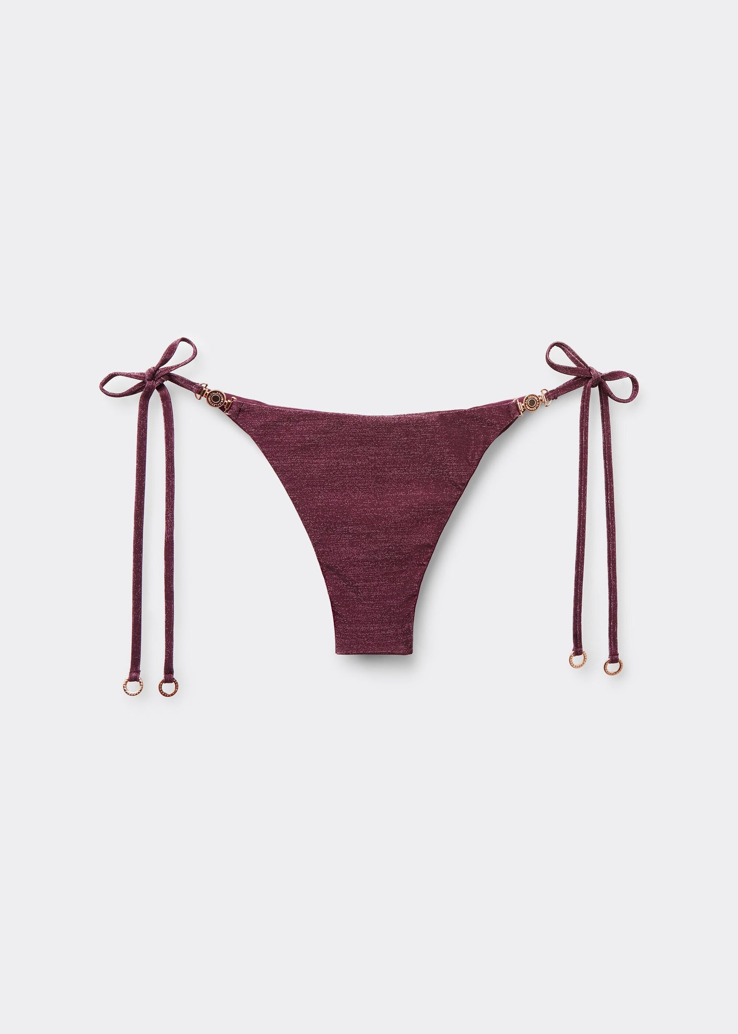 Tie Brazilian Bikini Bottoms Golden Glow