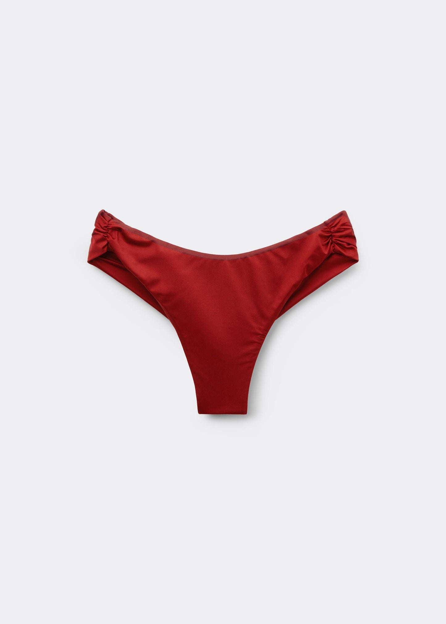 Brazilian Bikini Bottoms Shiny Satin