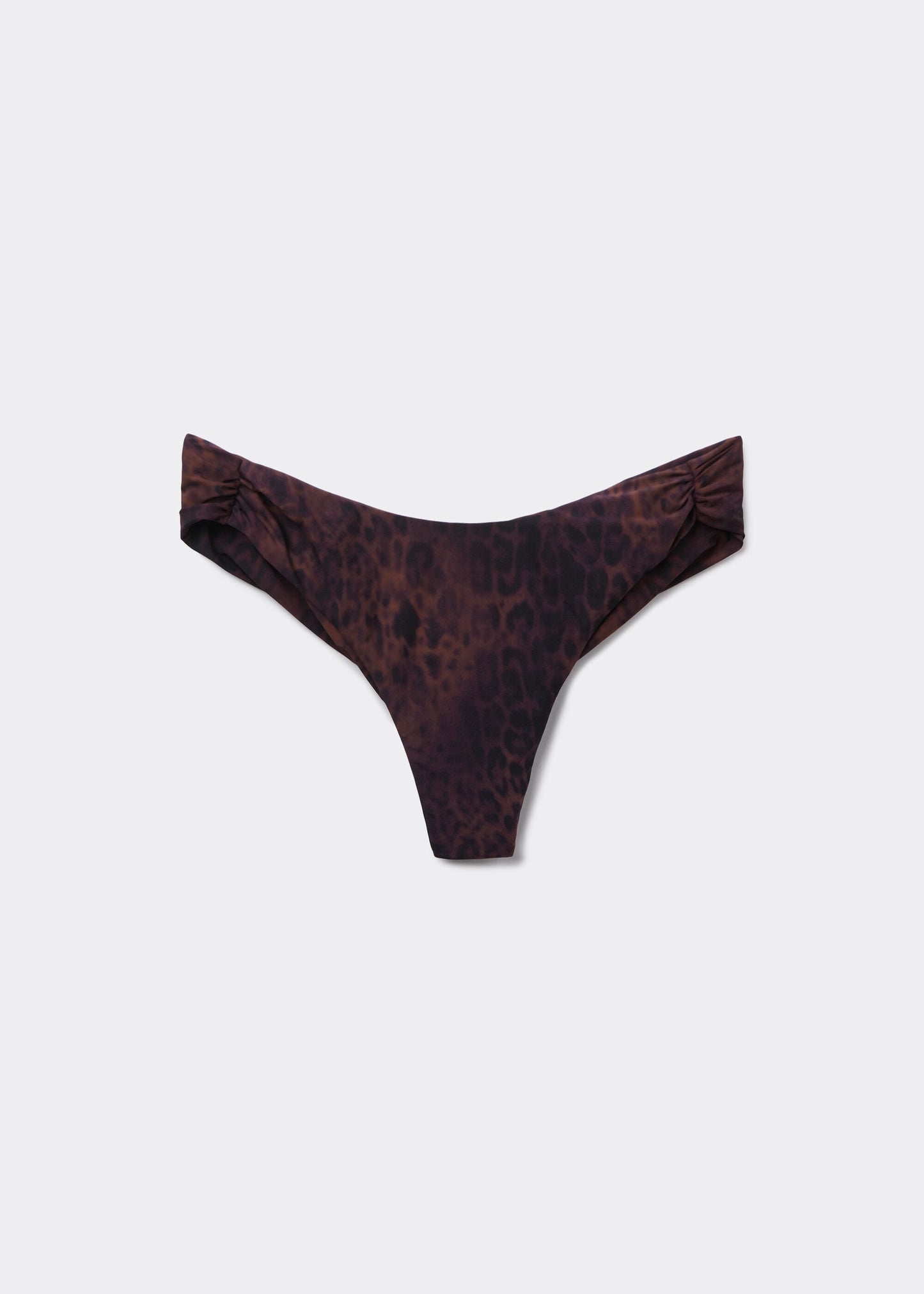 Brazilian Bikini Bottom Dark Animalier