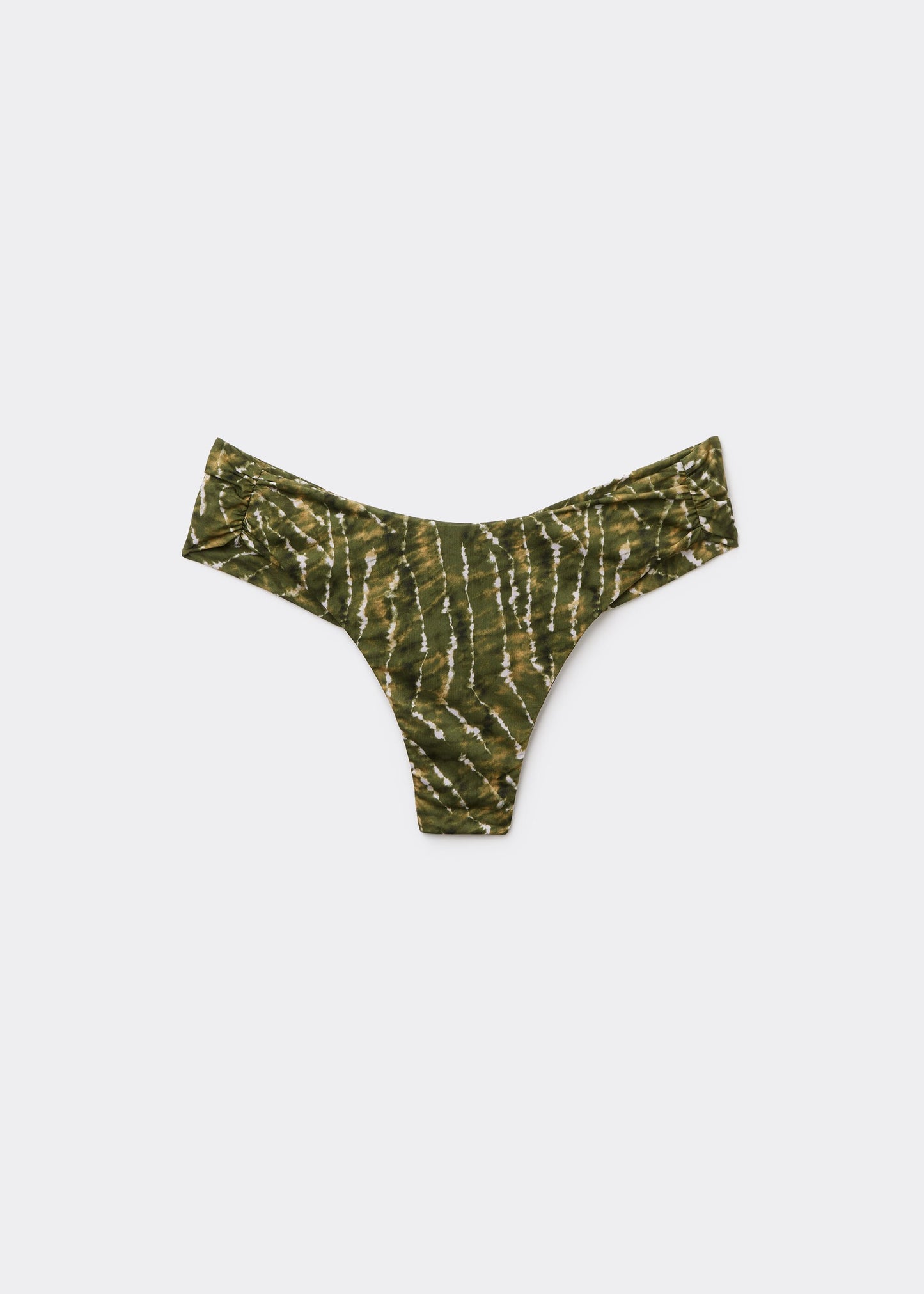 Brazilian Bikini Bottoms Natural Tie-Dye