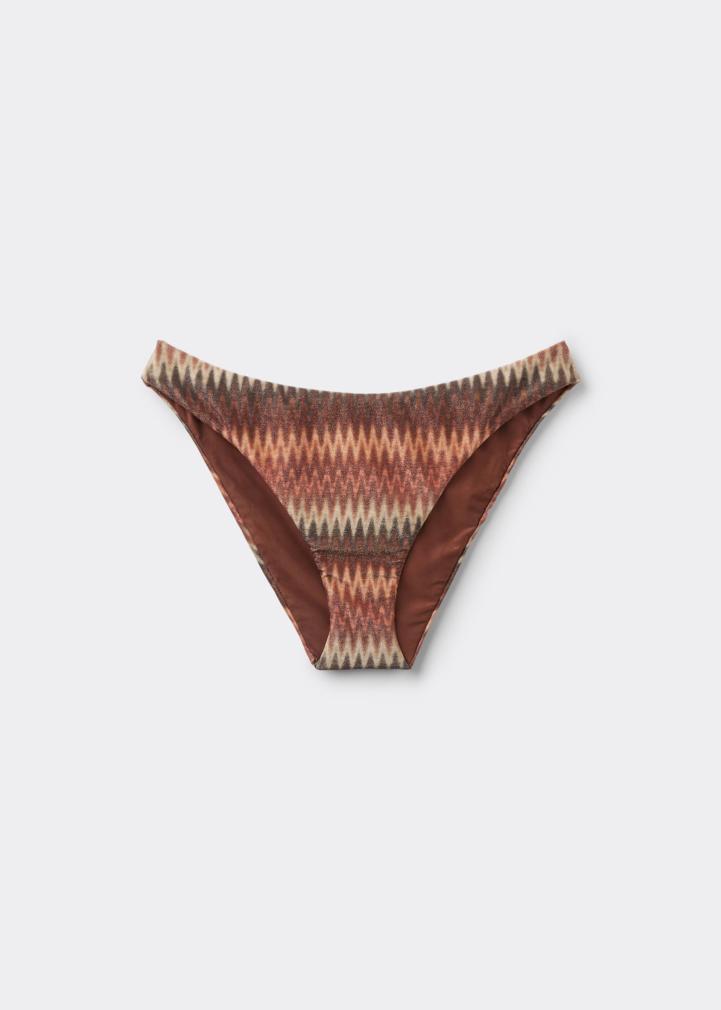 Bikini Bottoms Golden Chevron