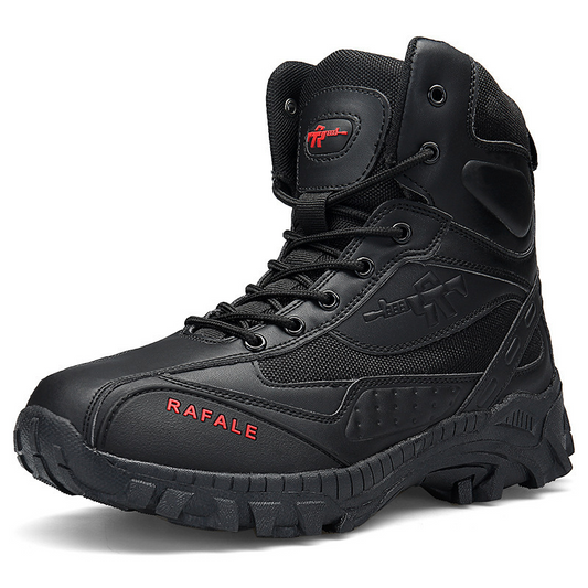 (🛒BLACK FRIDAY SPECIAL-70%OFF)Men's Winter Anti-Puncture Wide Toe Combat Boots Waterproof Non-Slip Orthopedic Support Work Boots