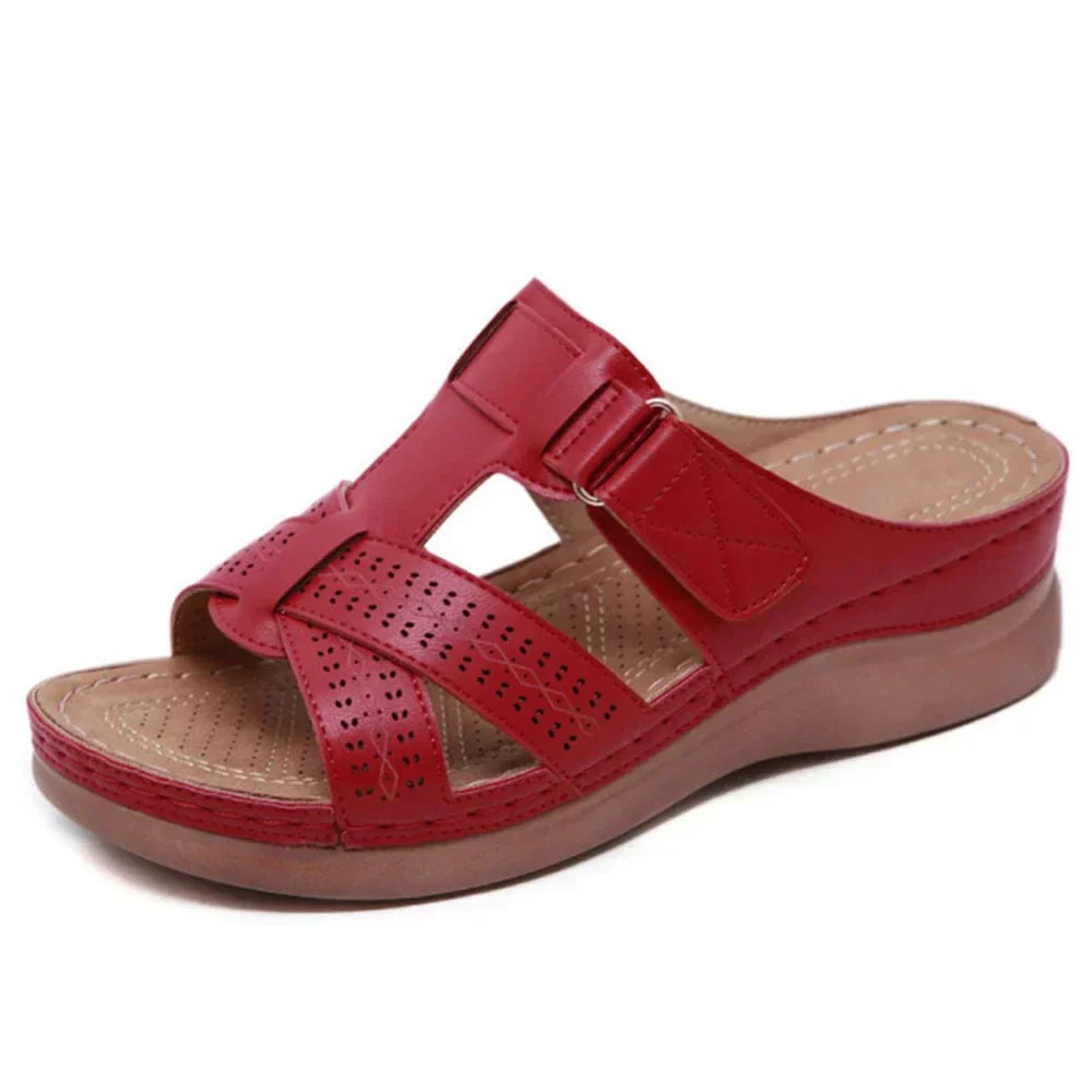 🔥Letzter Tag 60 % Rabatt🔥 – Edle, bequeme Vintage-Sandalen mit offener Zehenpartie