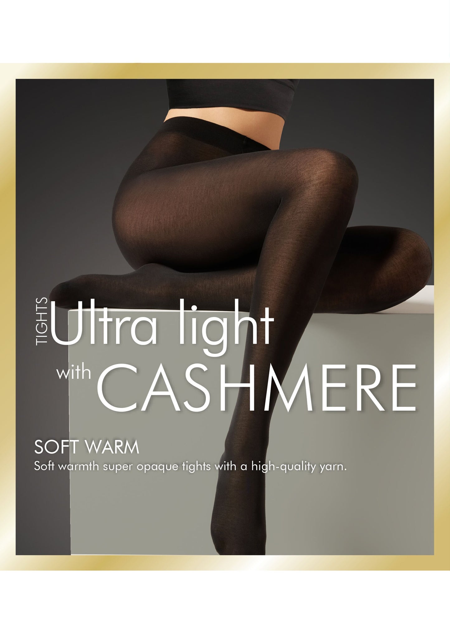 Matt Ultra Light Opaque Tights with Cashmere