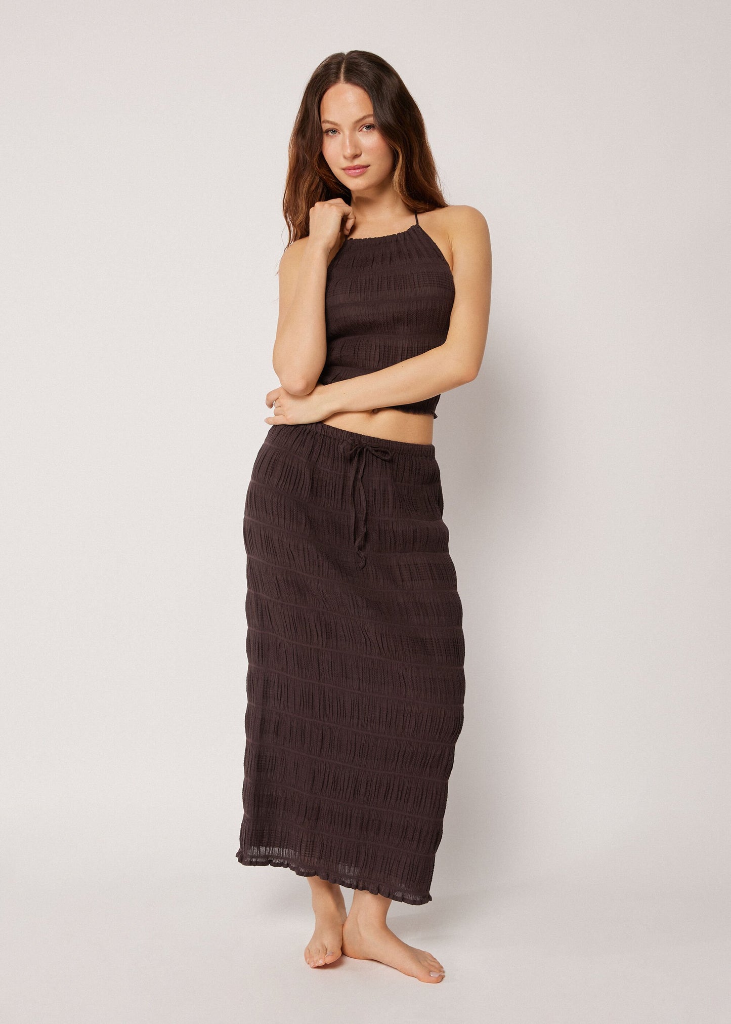 Ruffled Skirt