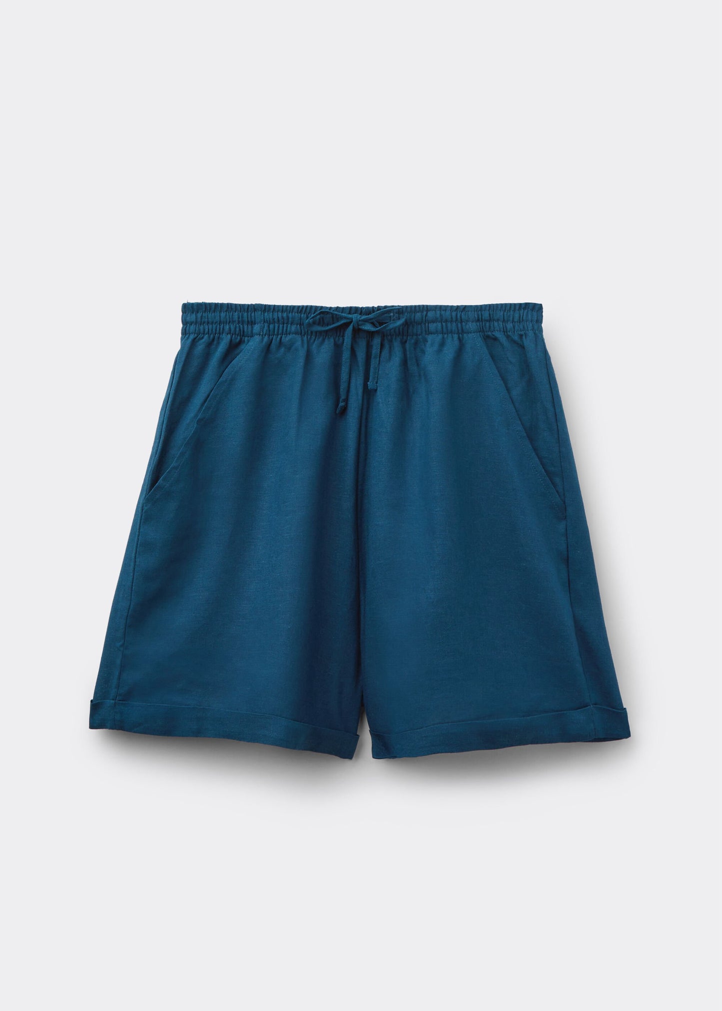 Linen and Viscose Shorts