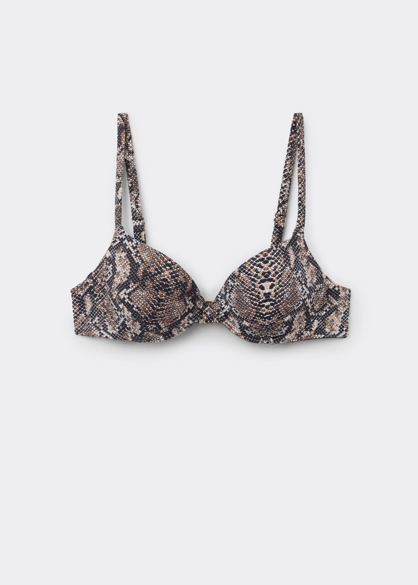Push-Up Bikini Top Classic Snake