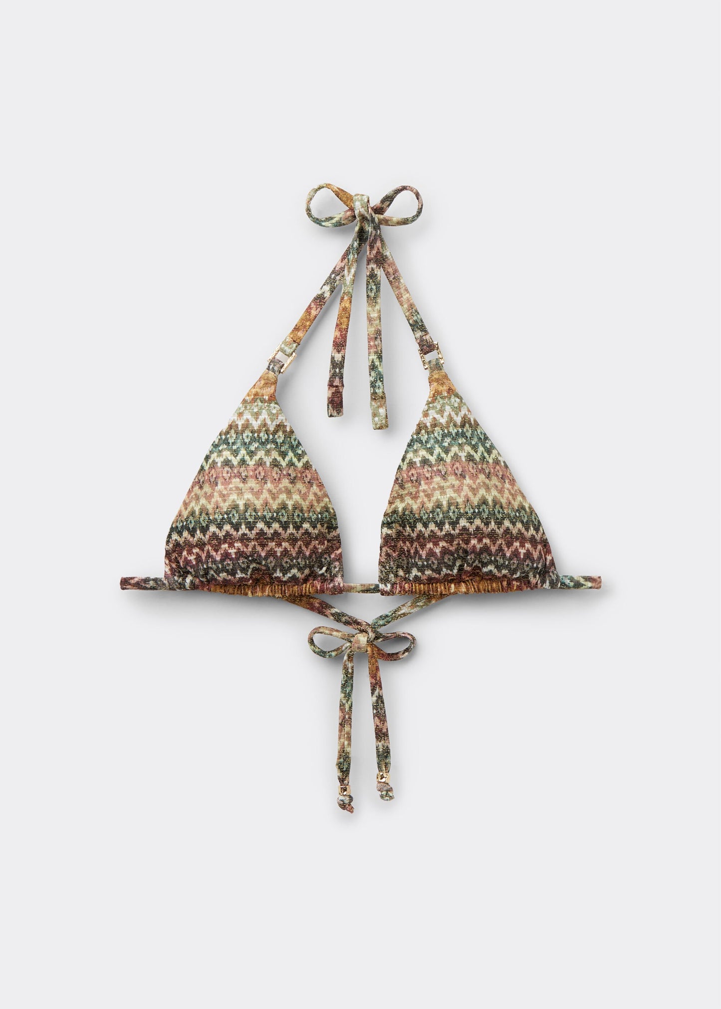 Triangle Bikini Top Elegant Ethnic