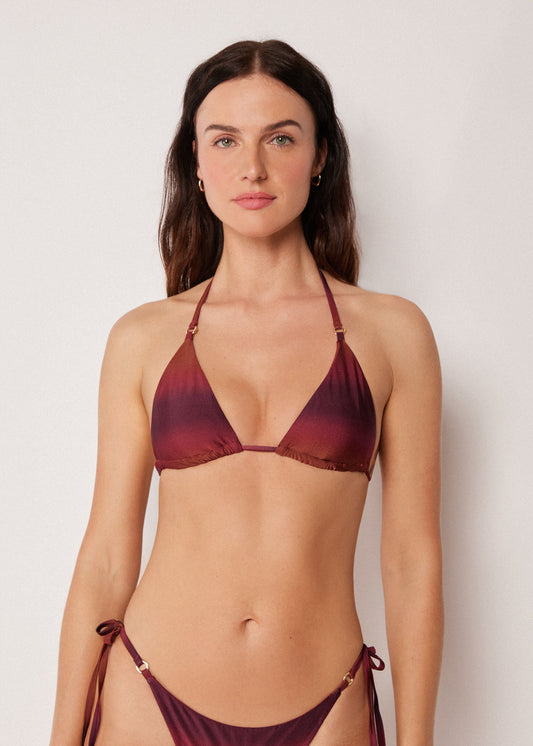 Triangle Bikini Top Soft Shades