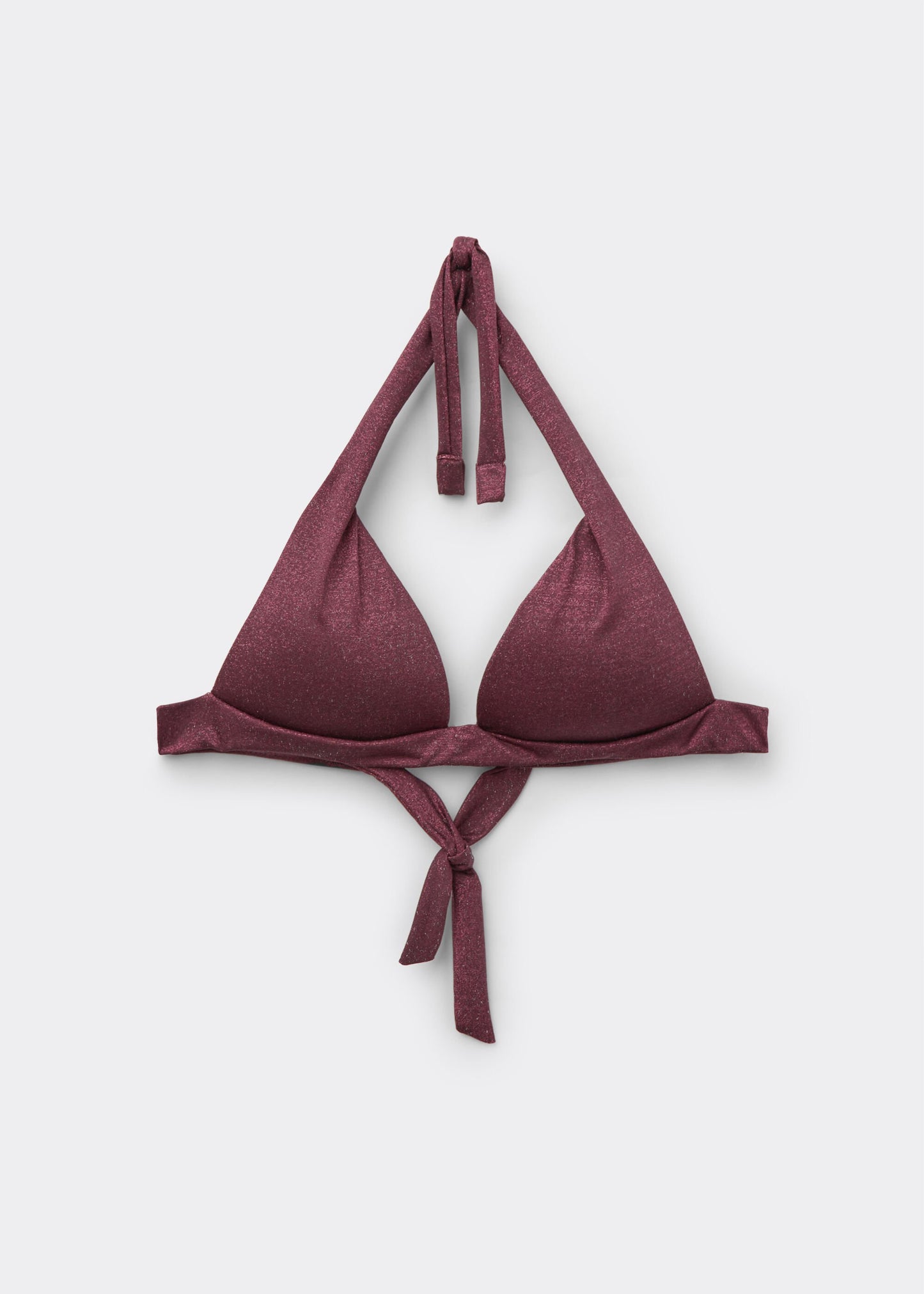 Padded Triangle Bikini Top Golden Glow