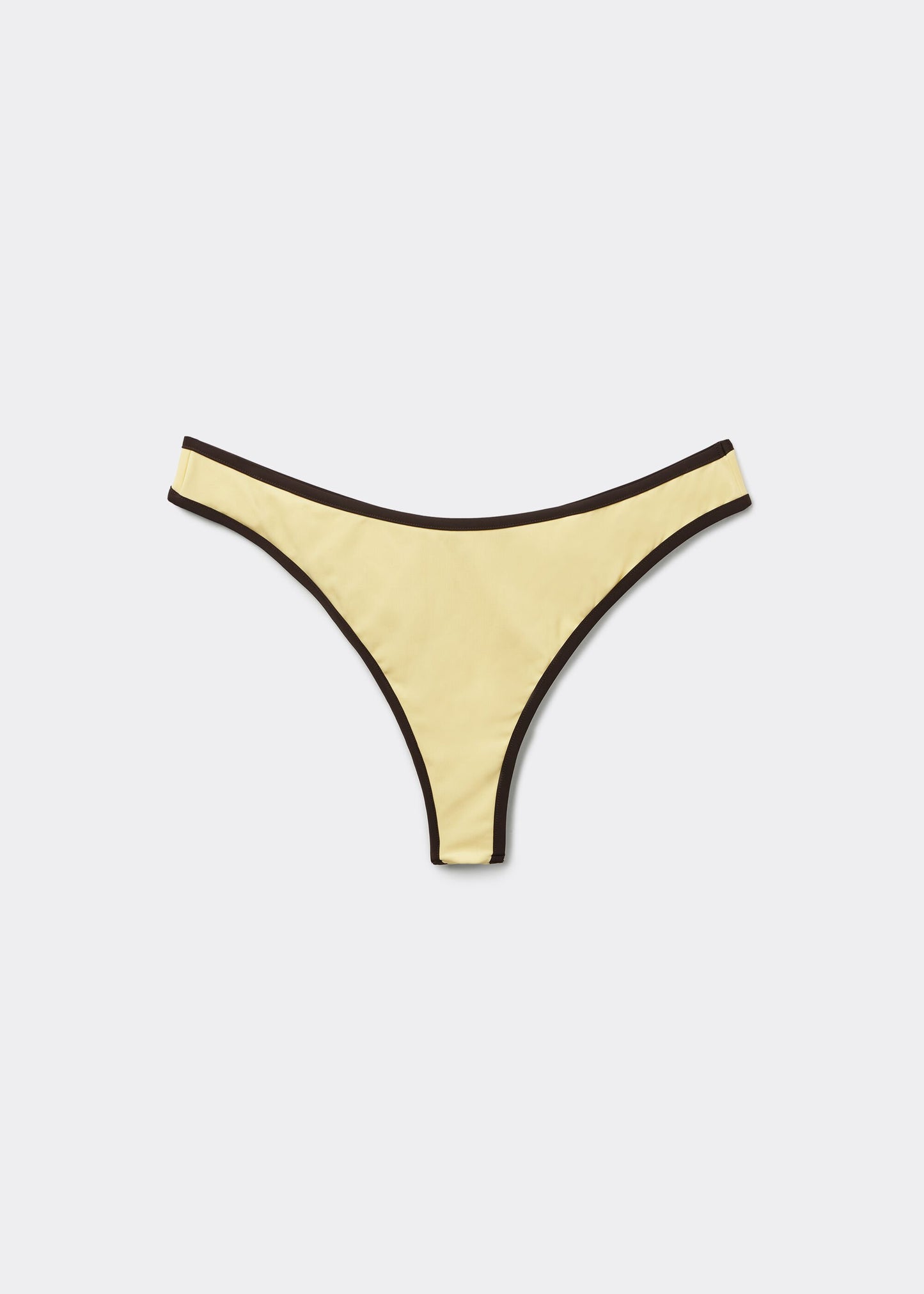 Bicolour Piping Brazilian Bikini Bottom
