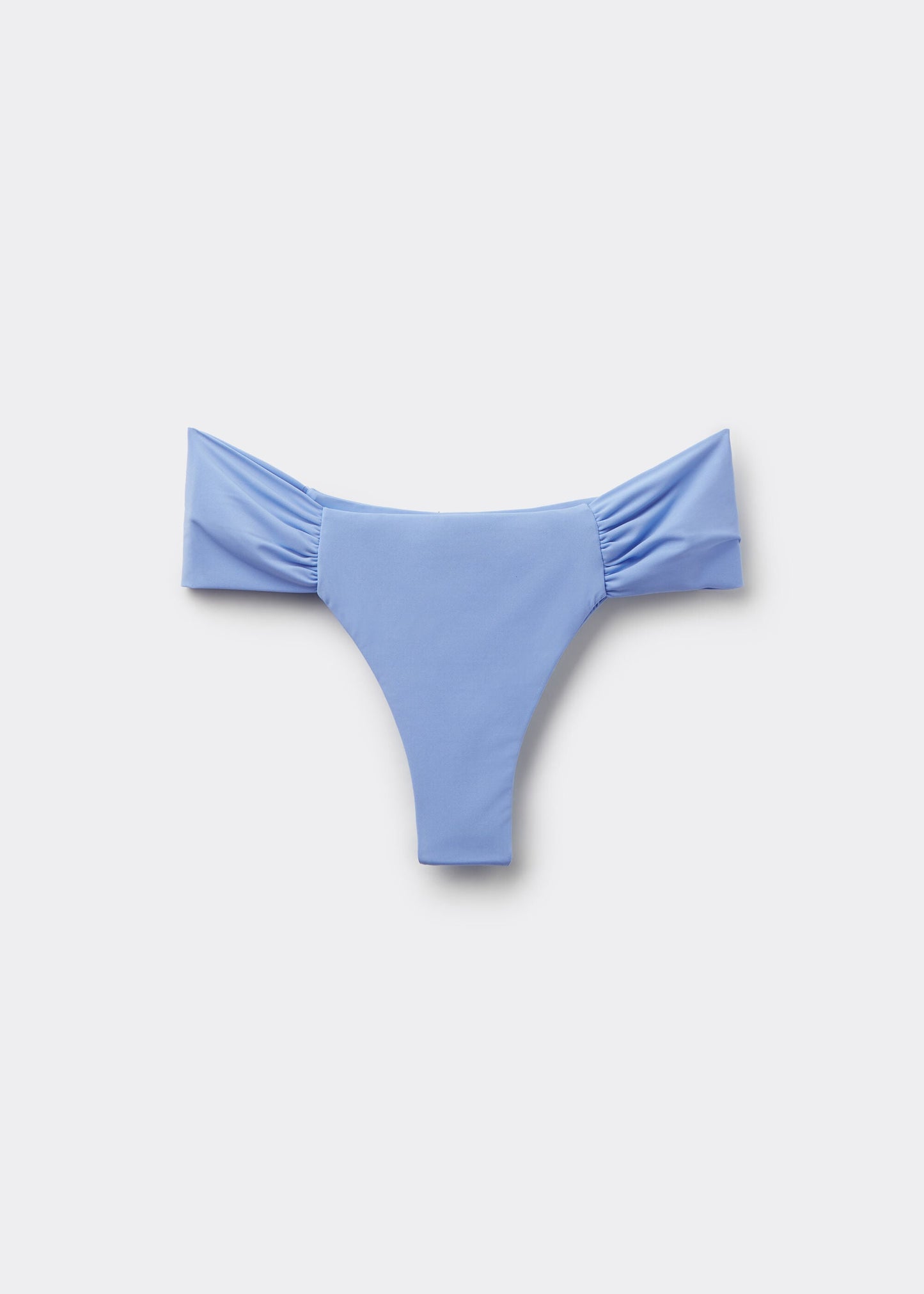 Ruched Brazilian Bikini Bottoms Premium Fit