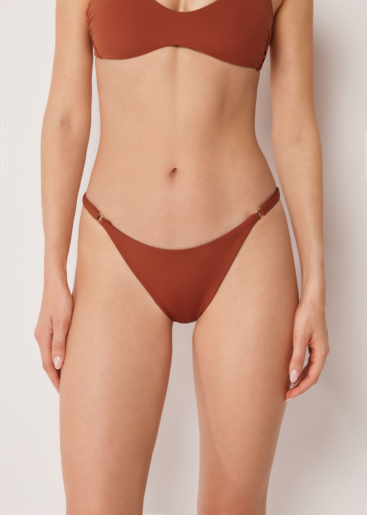 Side Strap Brazilian Bikini Bottoms Premium Fit