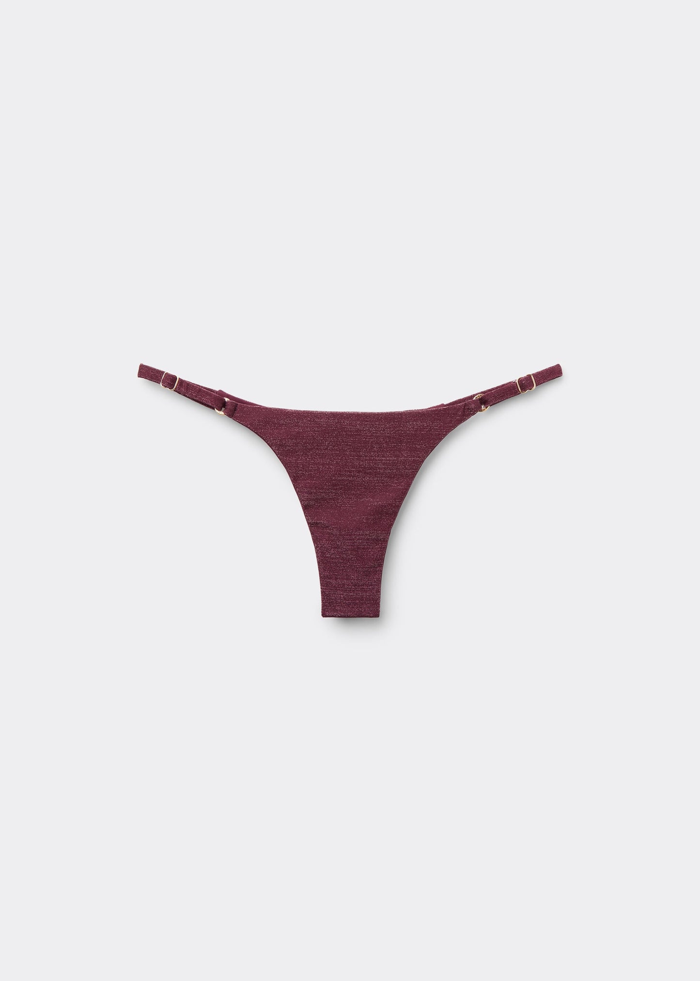 Thong Bikini Bottoms Golden Glow