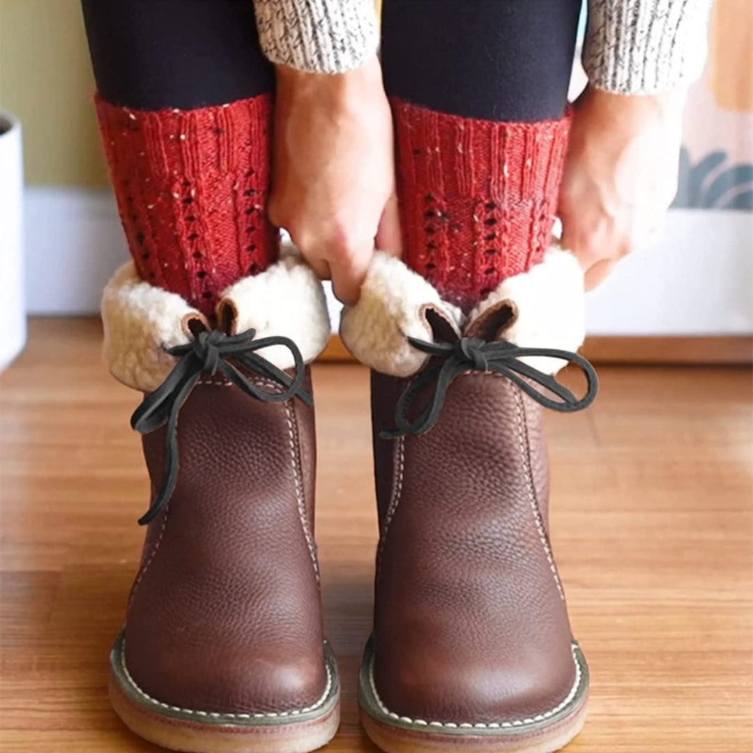 Isolierte und wasserdichte Winterstiefel