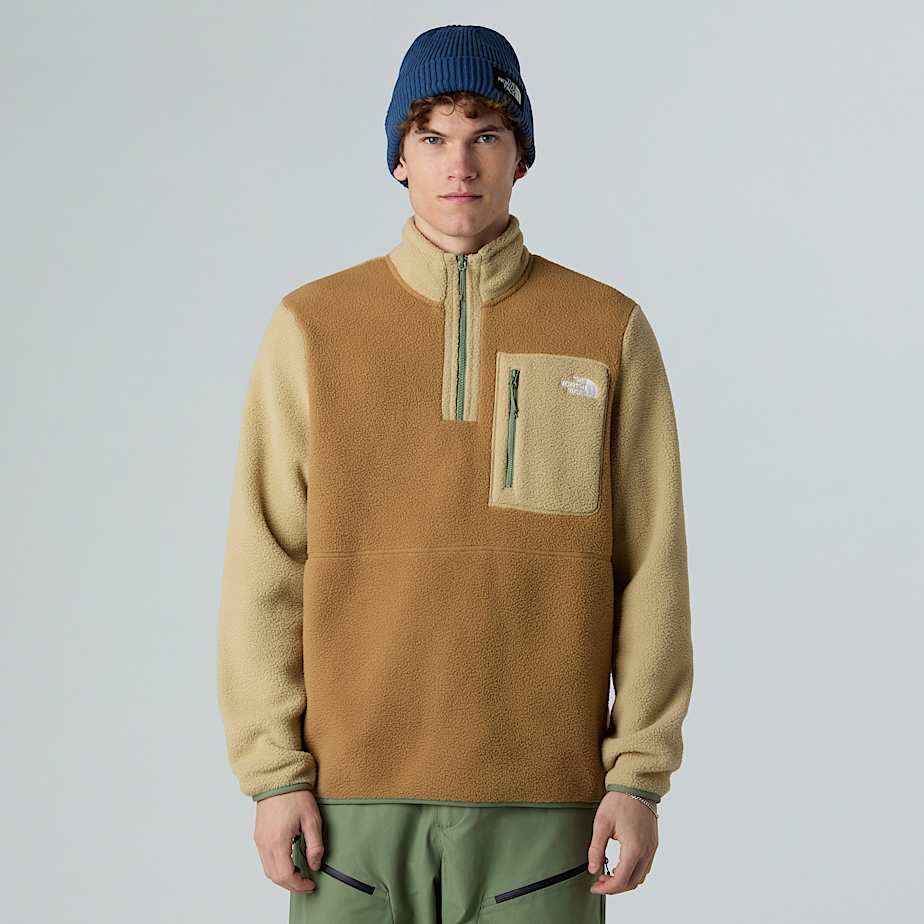Men's Yumiori 1/4 Zip Fleece Jacket