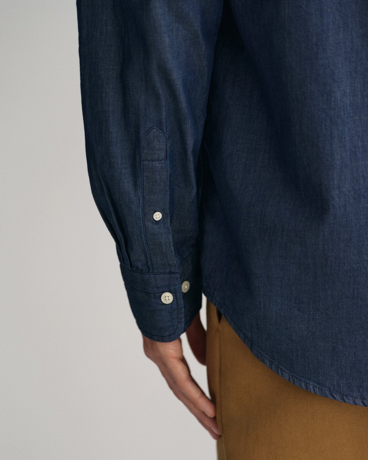 Men's Regular Fit Indigo Shirt - DARK INDIGO