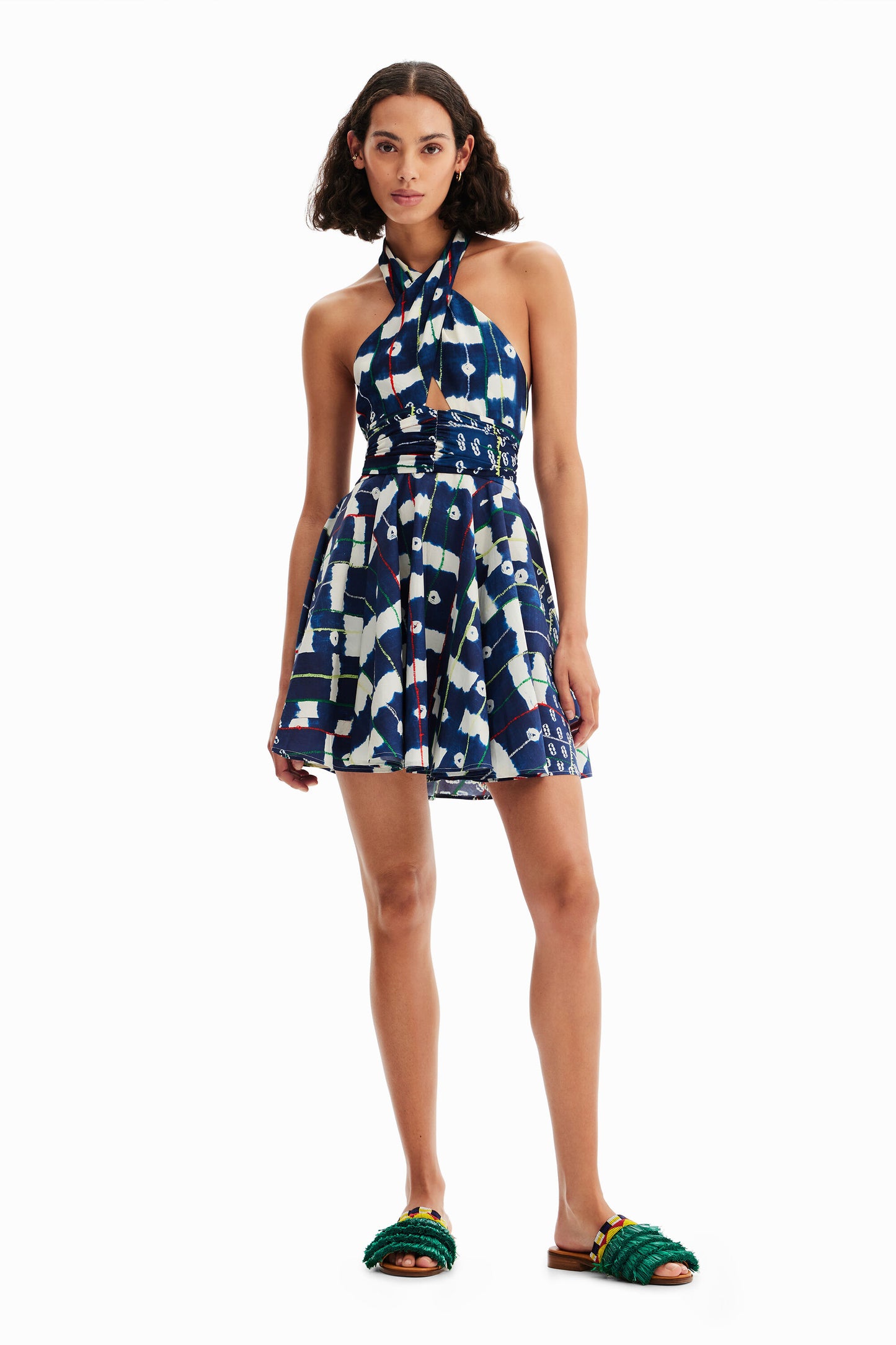 Short halter dress