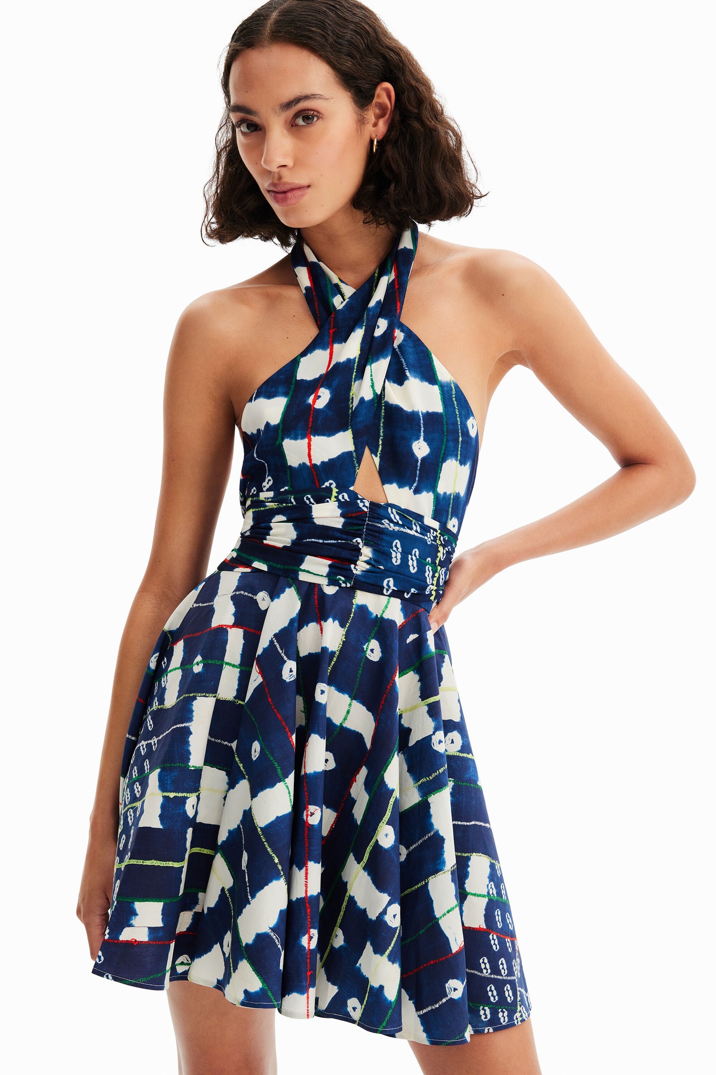 Short halter dress