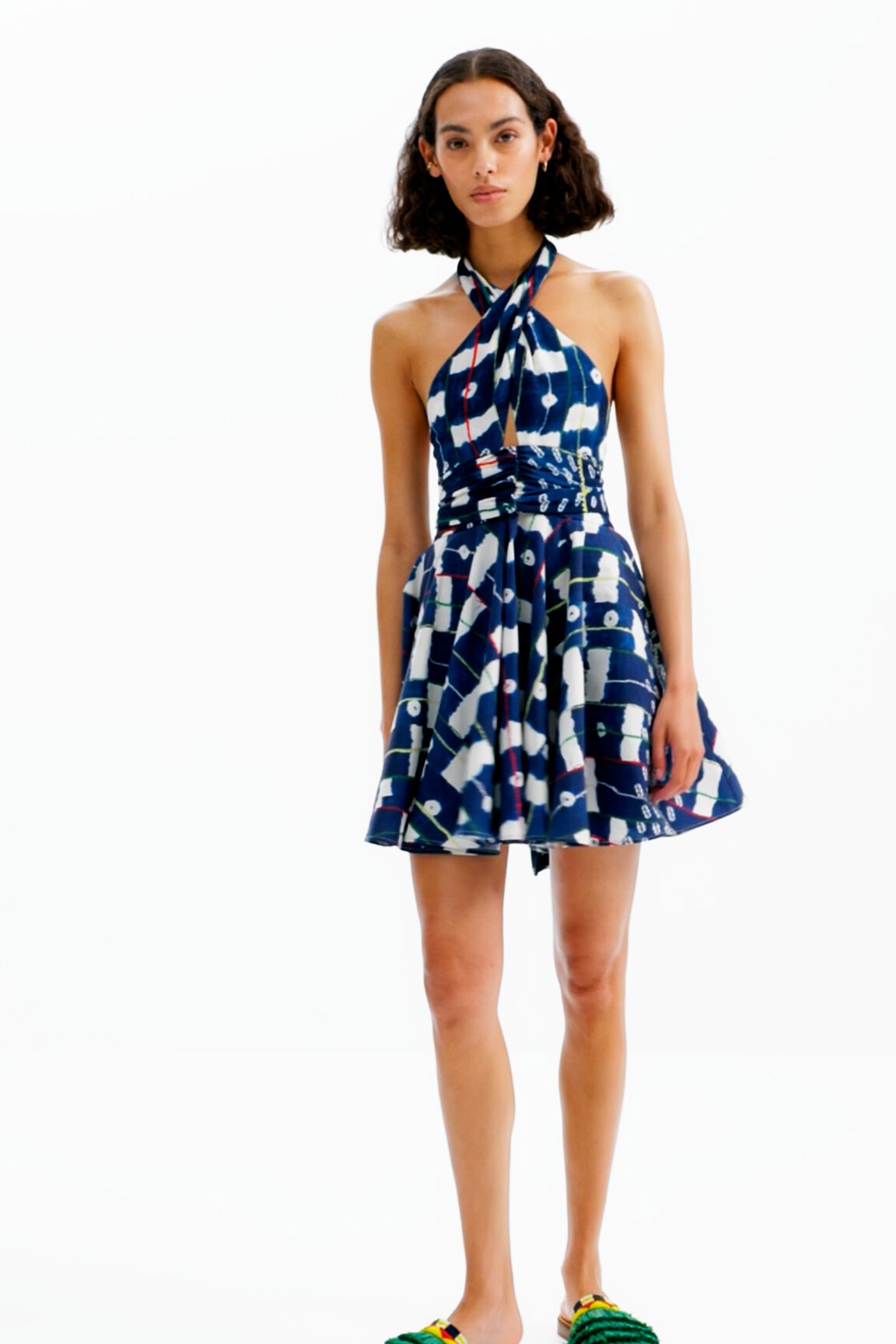 Short halter dress