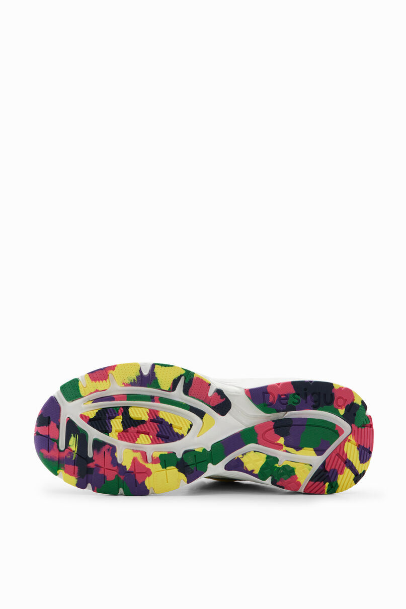 Multicolour running sneakers