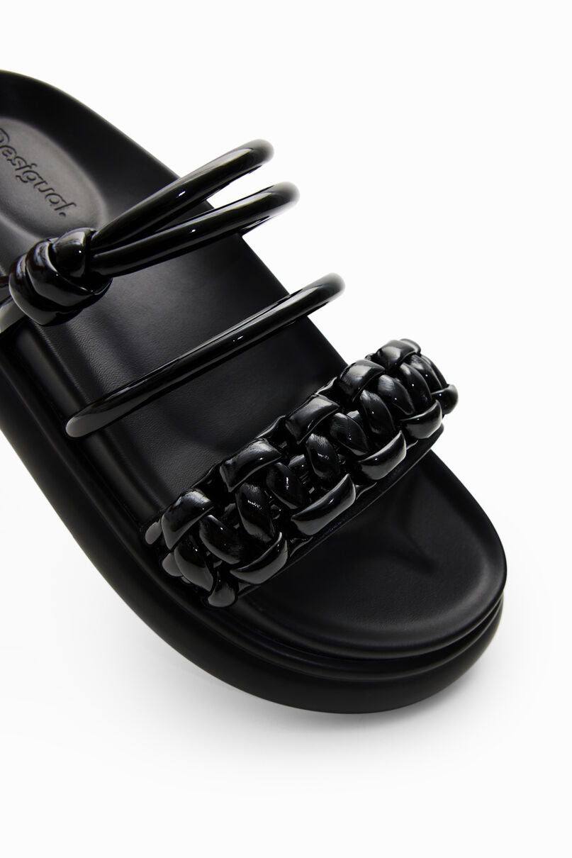 Platform strap sandals