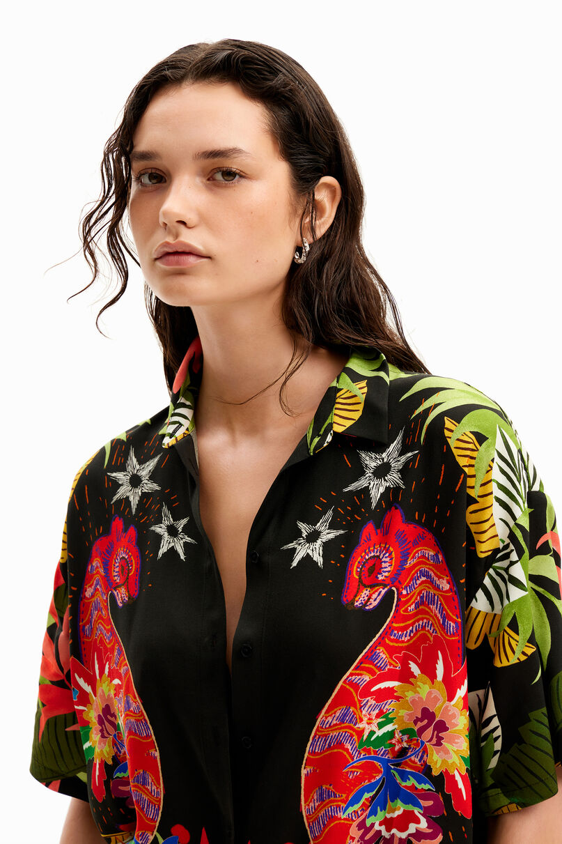 Tropical short-sleeve shirt