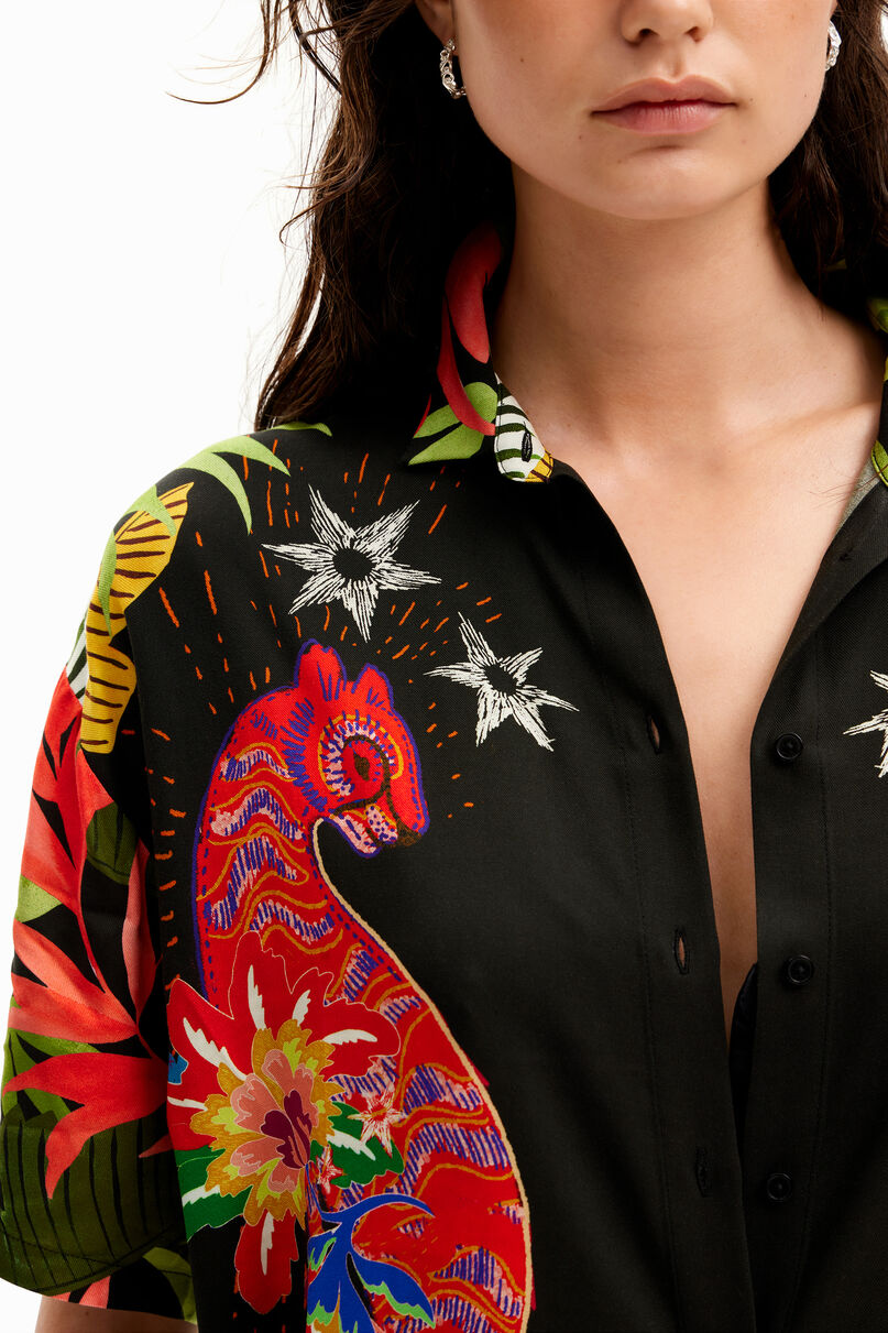 Tropical short-sleeve shirt
