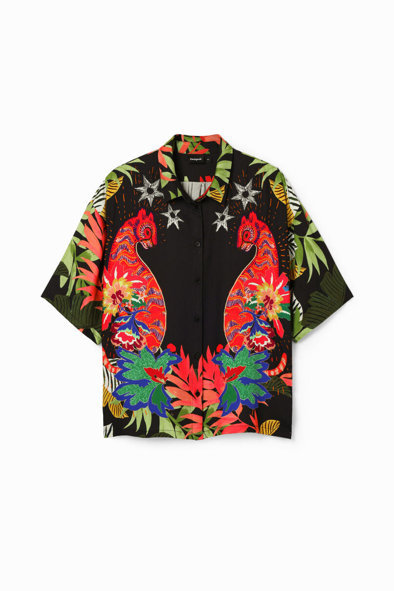 Tropical short-sleeve shirt