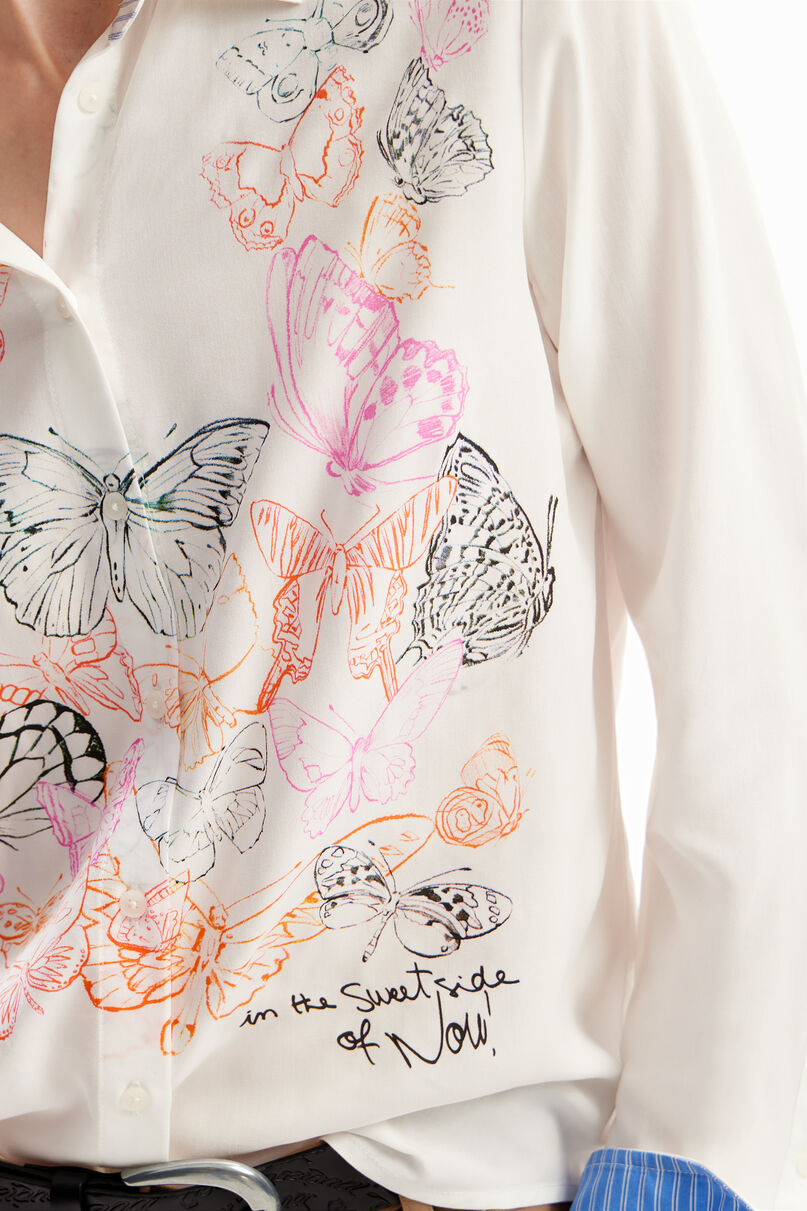 Light butterfly shirt