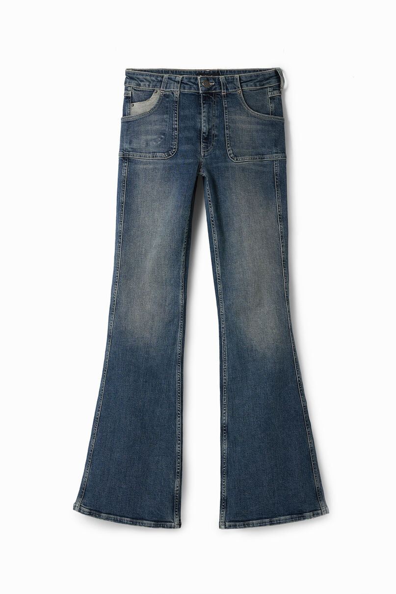 Flared jeans