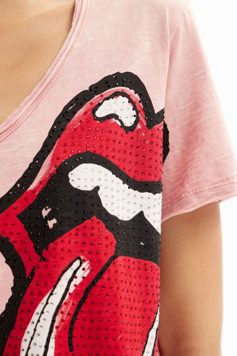 Rhinestone The Rolling Stones T-shirt