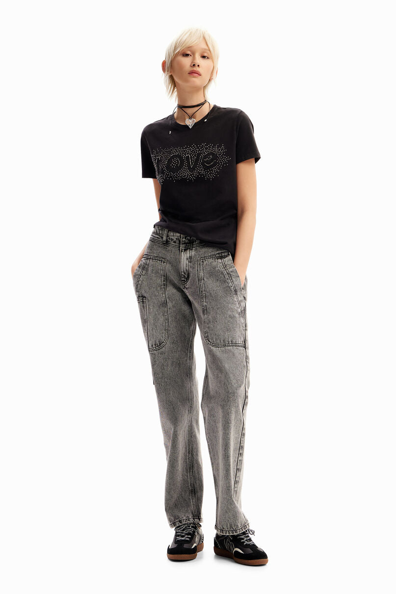 Rhinestone Love T-shirt
