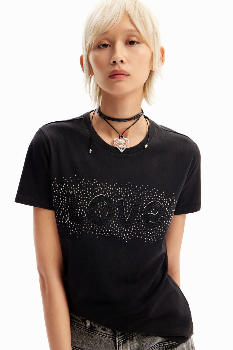 Rhinestone Love T-shirt