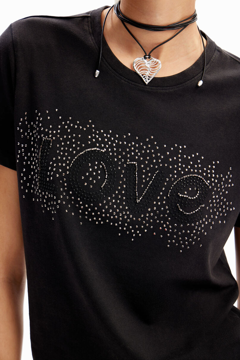 Rhinestone Love T-shirt