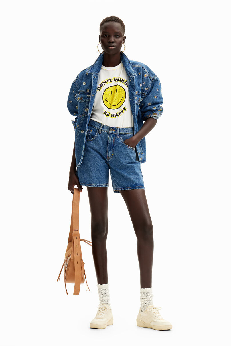 Rhinestone Smiley Originals T-shirt