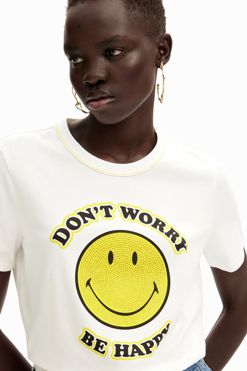 Rhinestone Smiley Originals T-shirt