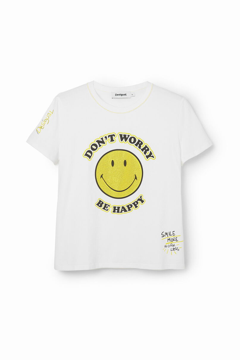Rhinestone Smiley Originals T-shirt