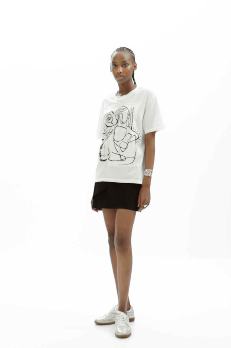 Arty illustration T-shirt