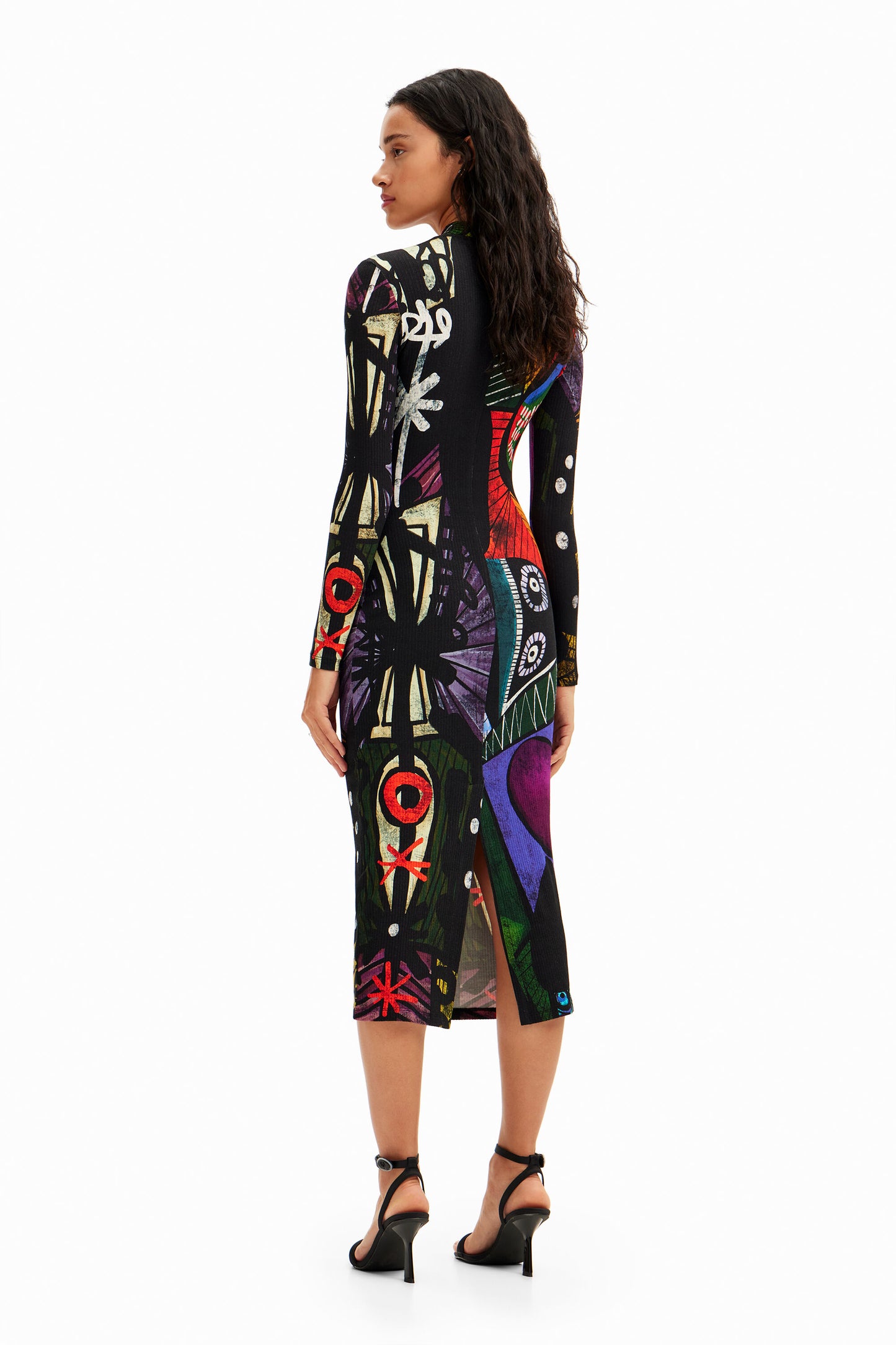 Arty midi dress