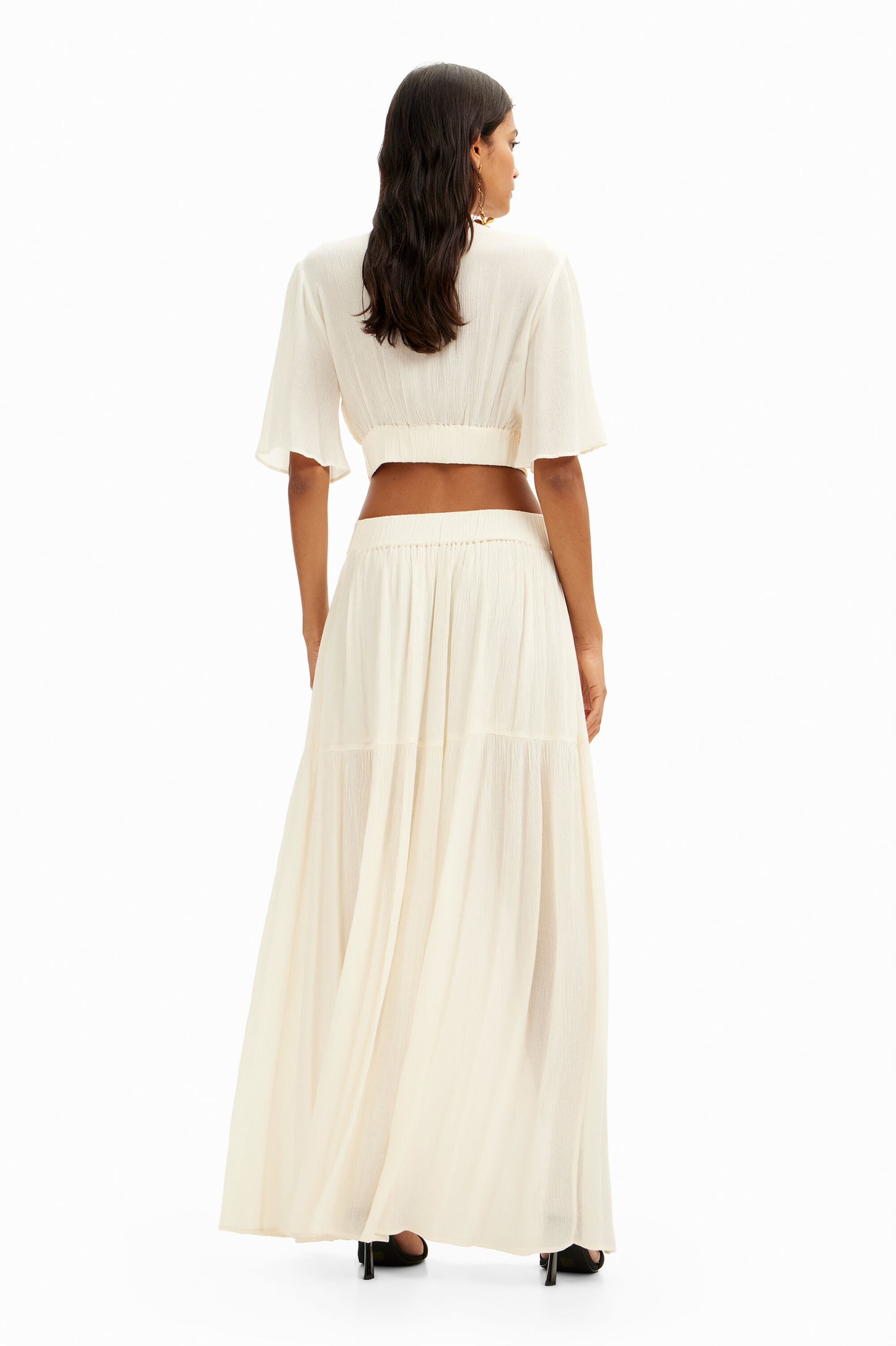 Long cut-out dress