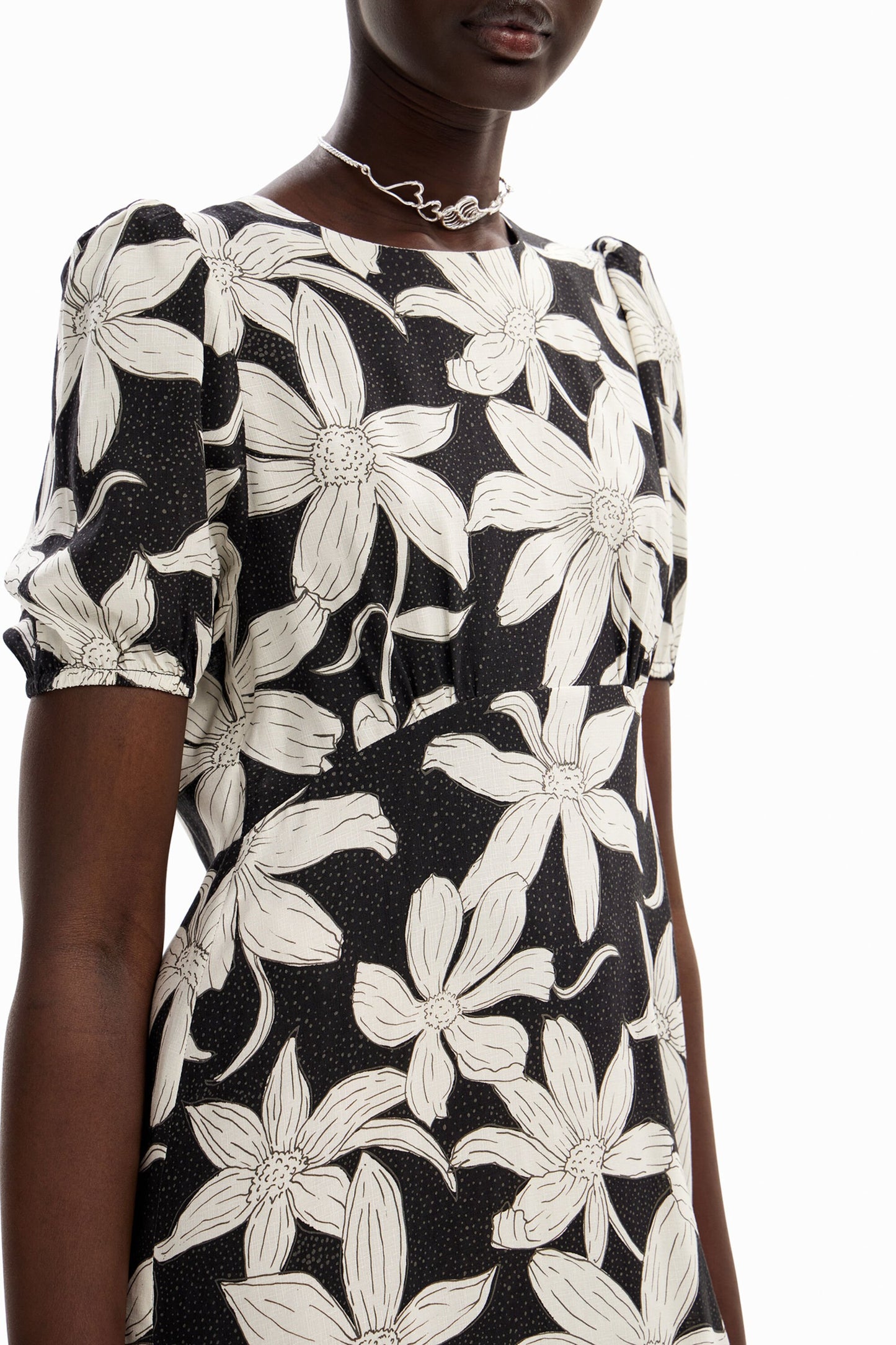 Short floral dress