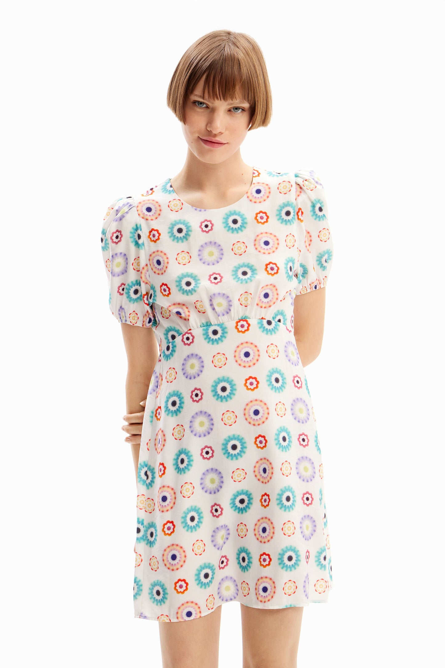 Geometric short dress
